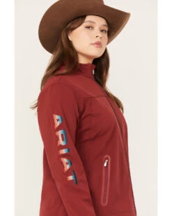 Ariat Women's Serape Print New Team Softshell Jacket - Plus -Country Clothing Store 2000372244 600 P2