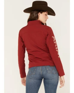 Ariat Women's Embroidered Logo Aparejo Team Softshell Jacket -Country Clothing Store 2000372250 600 P4