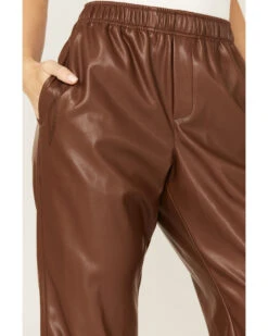 Ariat Women's Small Town Faux Leather Joggers -Country Clothing Store 2000372262 200 P2