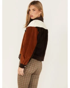Cleo + Wolf Women's Colorblock Corduroy Trucker Jacket 9 Cleo + Wolf Women's Colorblock Corduroy Trucker Jacket -Country Clothing Store 2000373339 200 P4
