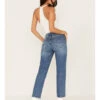 Cleo + Wolf Women's High Rise Straight Dark Wash Denim Jeans -Country Clothing Store 2000373354 415 P3