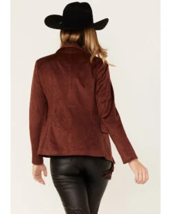 Shyanne Women's Fringe Faux Suede Blazer -Country Clothing Store 2000373362 203 P4