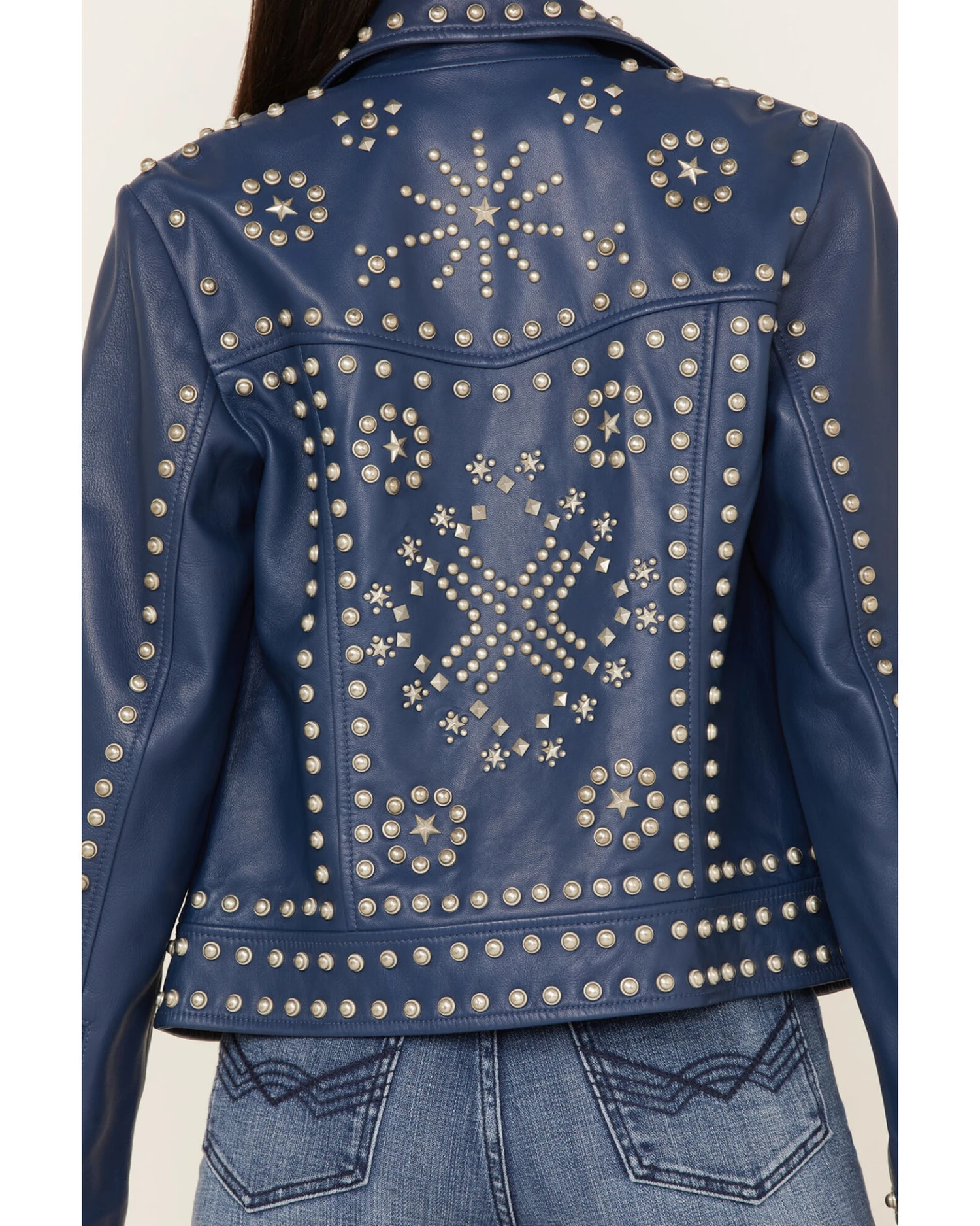 Idyllwind Women's Studded Moto Leather Jacket 3 Idyllwind Women's Studded Moto Leather Jacket