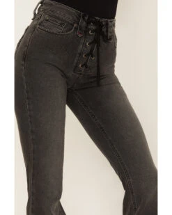 Idyllwind Women's Twelve South Wash Down High Risin Lace-Up Bootcut Jeans