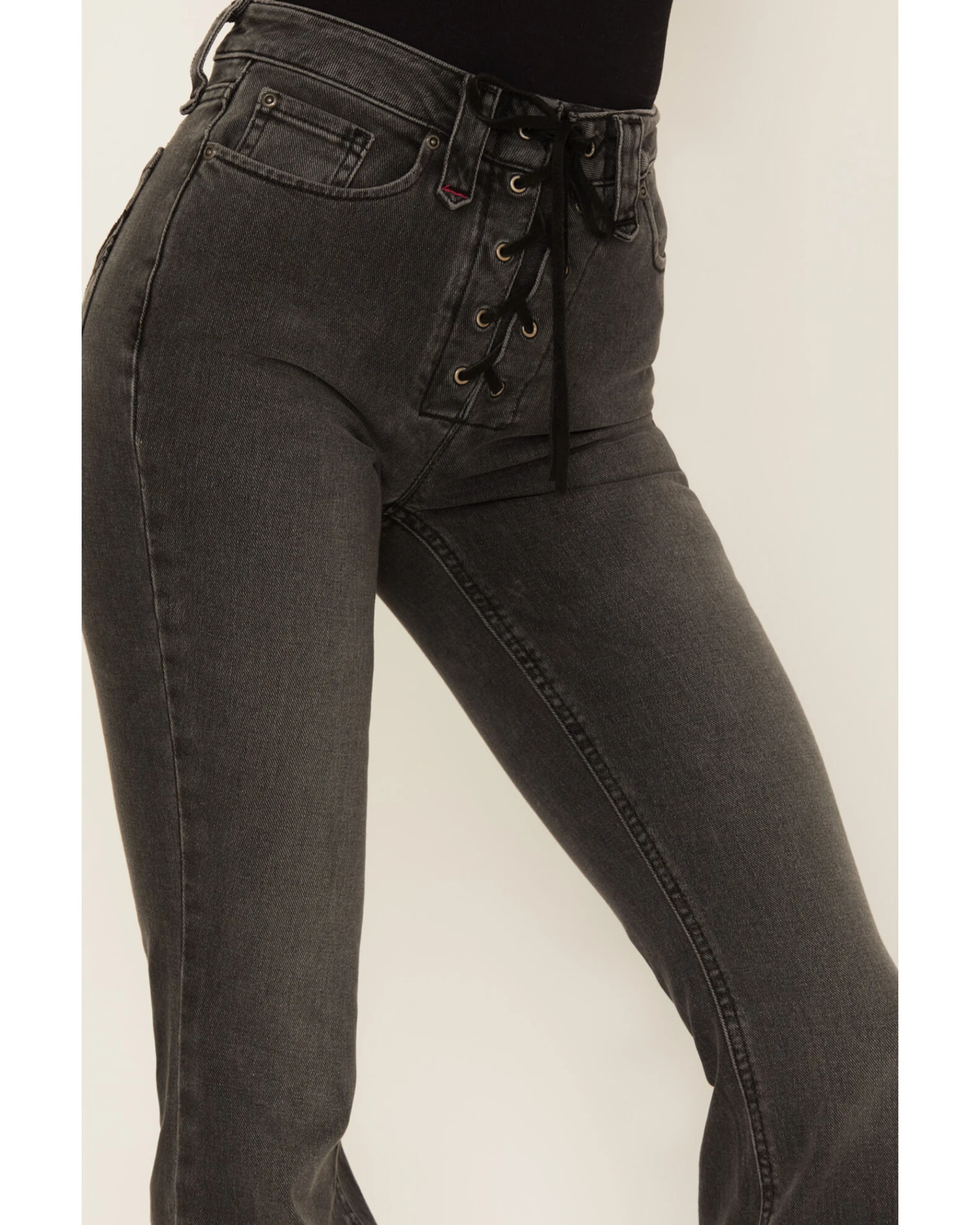 Idyllwind Women's Twelve South Wash Down High Risin Lace-Up Bootcut Jeans 3 Idyllwind Women's Twelve South Wash Down High Risin Lace-Up Bootcut Jeans