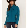 RANK 45 Women's Walla Striped Logo Softshell Jacket -Country Clothing Store 2000373427 460 P1