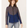 RANK 45 Women's Fannie Geo Print Softshell Jacket -Country Clothing Store 2000373432 460 P1