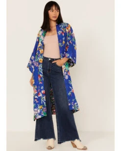 Johnny Was Women's Ella Floral Reversible Kimono -Country Clothing Store 2000373883 000 P2