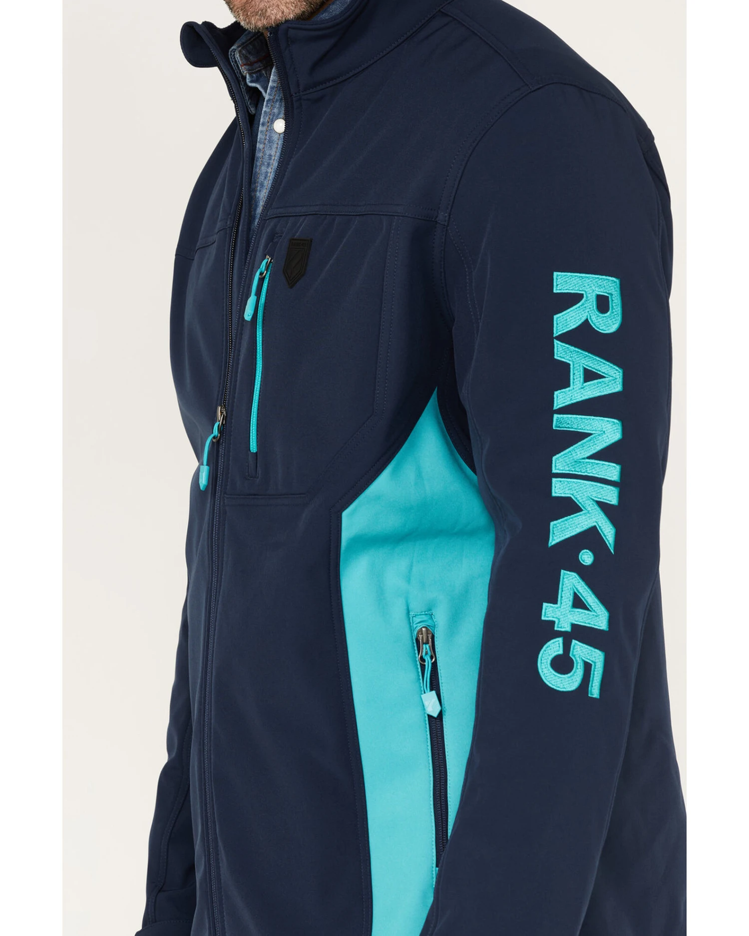 RANK 45 Men's Stampede Performance Softshell Jacket 6 RANK 45 Men's Stampede Performance Softshell Jacket - Image 4