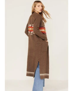 Pendleton Women's Striped Vibrant Pattern Knit Cardigan Duster Sweater -Country Clothing Store 2000374176 210 P4