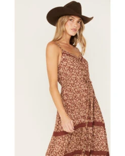 Idyllwind Women's Floral Print Tiered Maxi Dress -Country Clothing Store 2000374253 213 P2