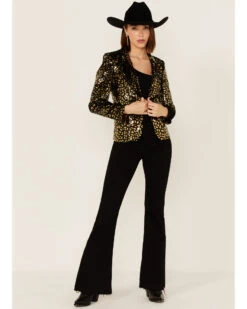 Any Old Iron Women's Sequin Scale Blazer Jacket 9 Any Old Iron Women's Sequin Scale Blazer Jacket -Country Clothing Store 2000374271 710 P2
