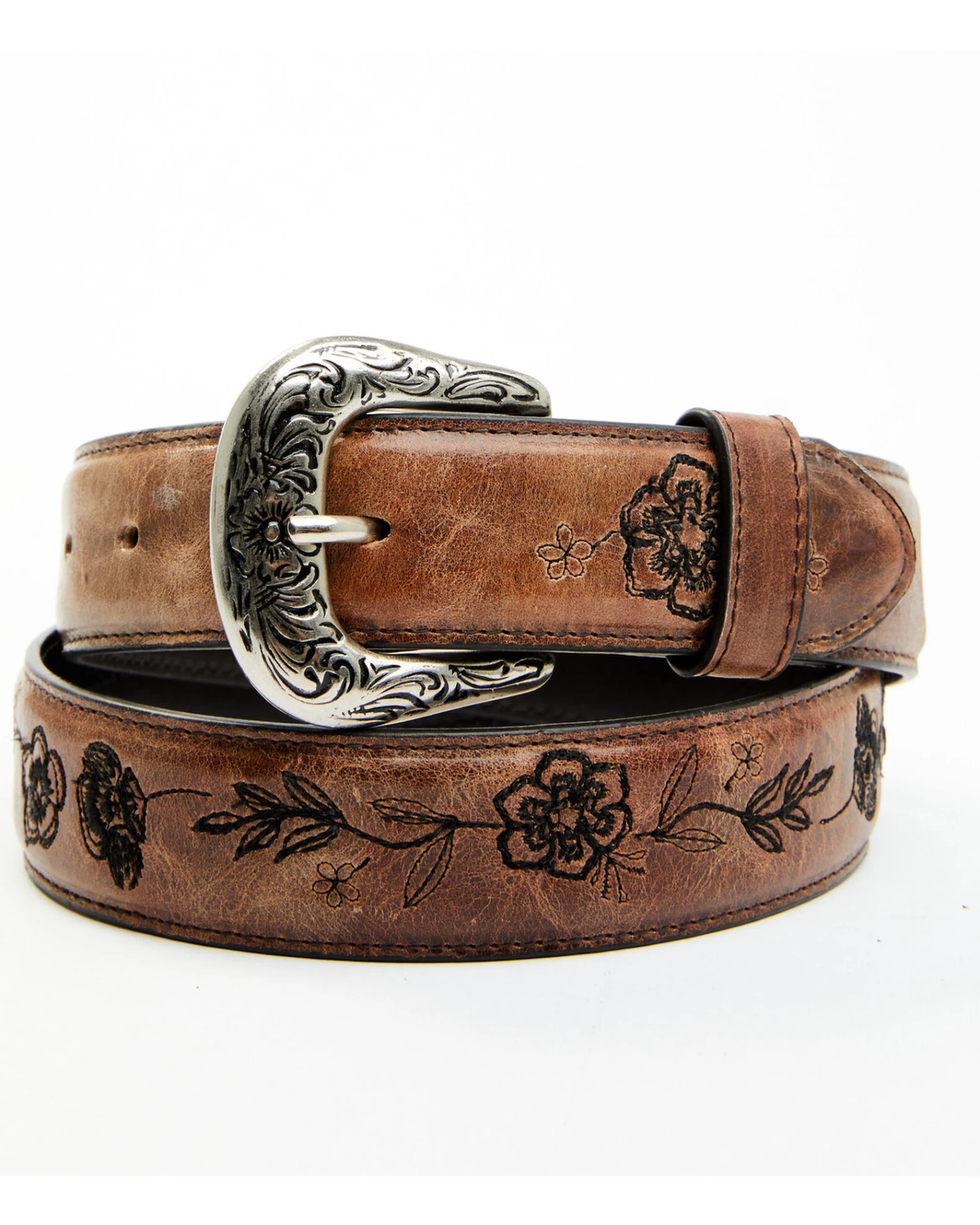 Shyanne Women's Wildflower Western Belt 4 Shyanne Women's Wildflower Western Belt - Image 2