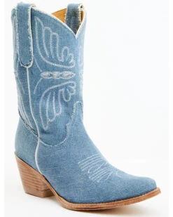 Idyllwind Women's Aces Denim Deux Western Boots - Pointed Toe 15 Idyllwind Women's Aces Denim Deux Western Boots - Pointed Toe -Country Clothing Store 2000374764 400 P1