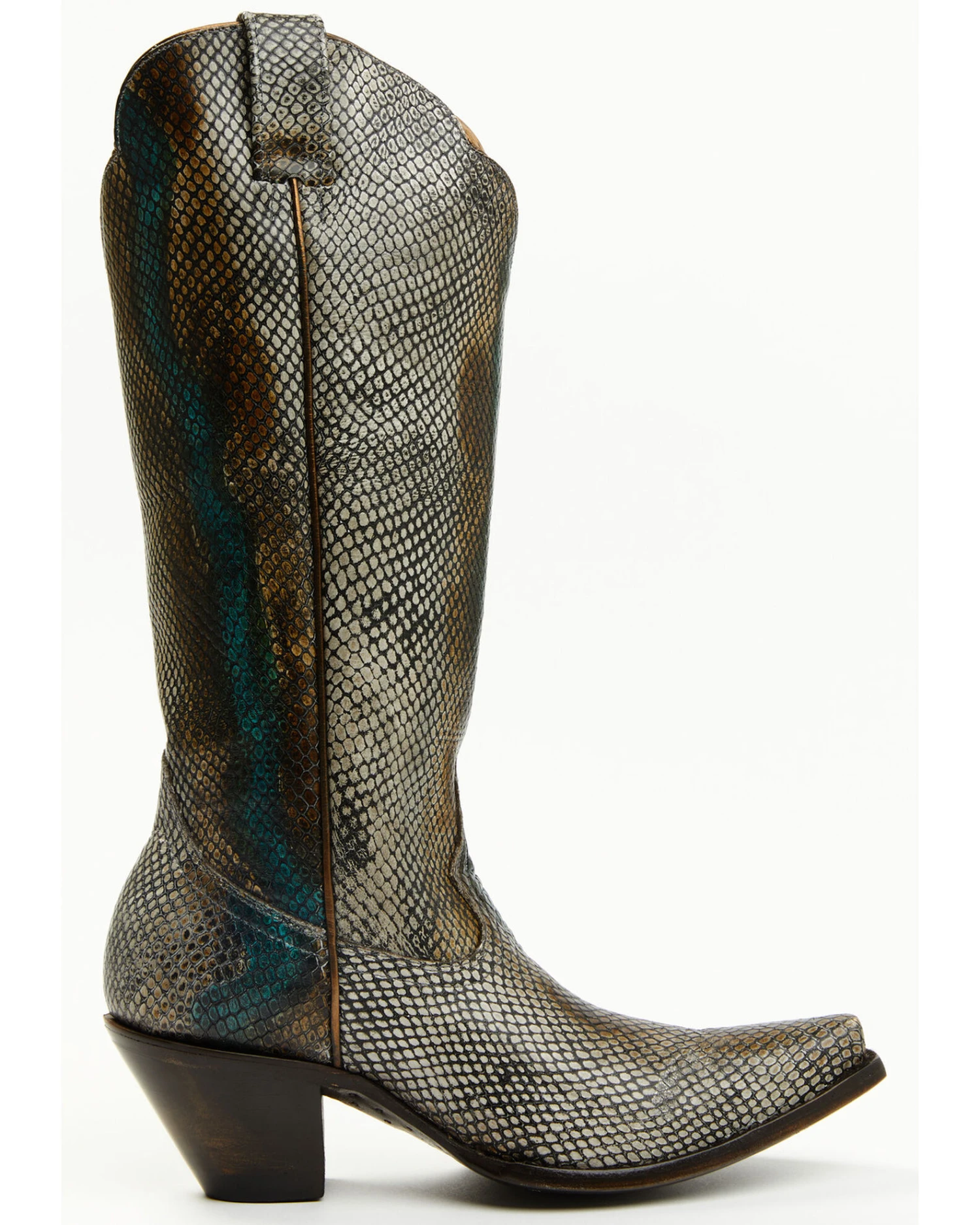 Idyllwind Women's Strut Snake Print Leather Western Boots - Snip Toe 7 Idyllwind Women's Strut Snake Print Leather Western Boots - Snip Toe - Image 5