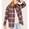 Cleo + Wolf Women's Plaid Print Oversized Long Sleeve Flannel Button Down Shirt -Country Clothing Store 2000374827 560 P2