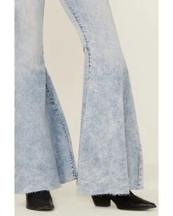 Free People Women's Float On Indigo Marble Flare Jeans -Country Clothing Store 2000374891 400 P2