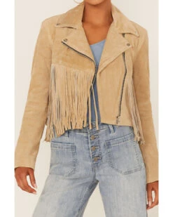 Understated Leather Women's Fearless Fringe Suede Jacket -Country Clothing Store 2000374925 280 P4