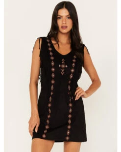 Idyllwind Women's Central Pike Fringe Embroidered Dress