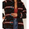 Idyllwind Women's Marfa Southwestern Serape Print Polar Fleece Jacket -Country Clothing Store 2000375295 201 P3