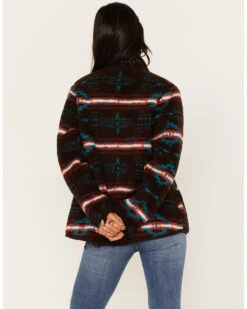 Idyllwind Women's Marfa Southwestern Serape Print Polar Fleece Jacket -Country Clothing Store 2000375295 201 P4