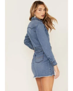 Idyllwind Women's Medium Wash Belted Western Denim Dress -Country Clothing Store 2000375742 400 P4