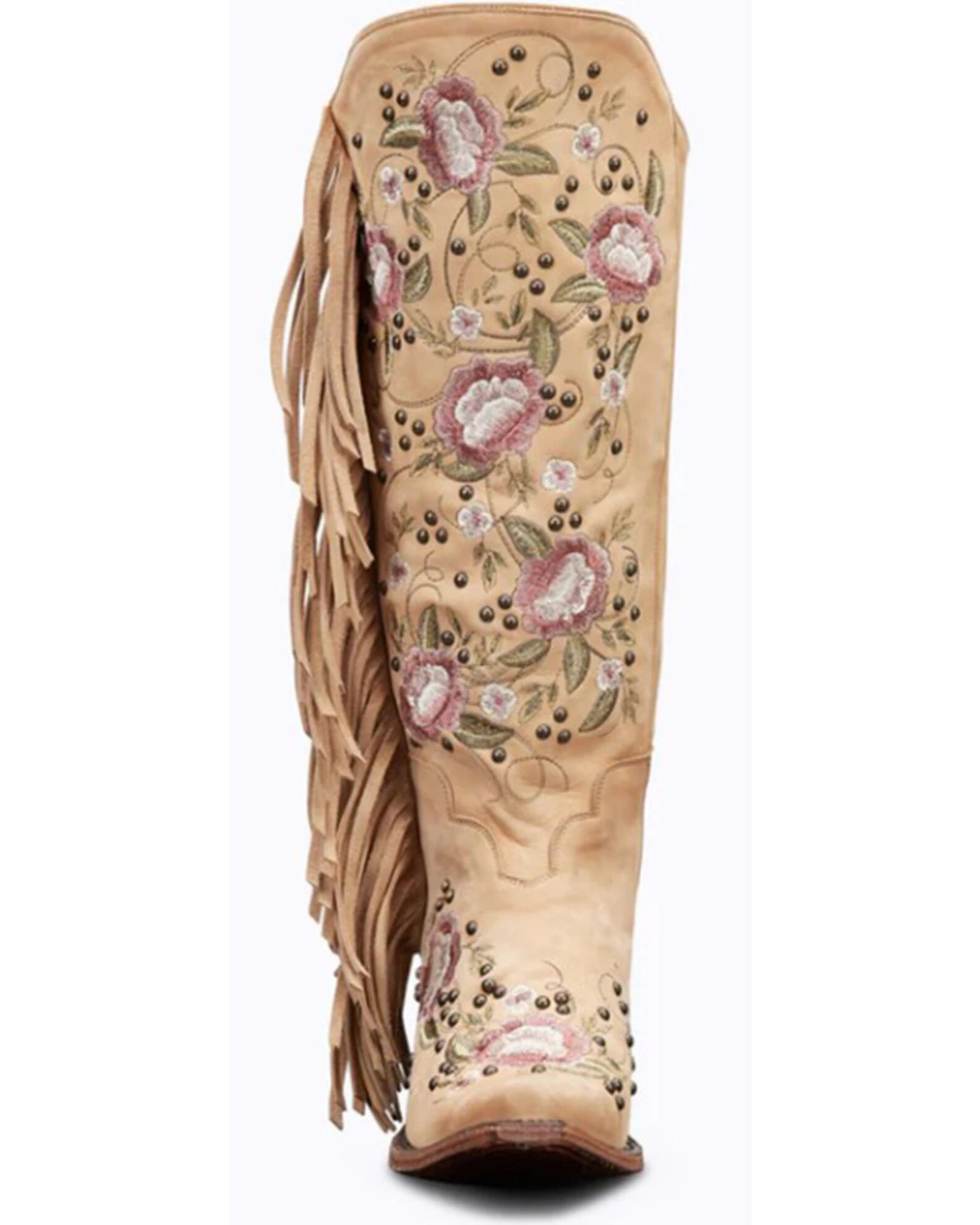 Junk Gypsy By Lane Women's Flora Floral Studded Western Boots - Snip Toe 9 Junk Gypsy By Lane Women's Flora Floral Studded Western Boots - Snip Toe - Image 7