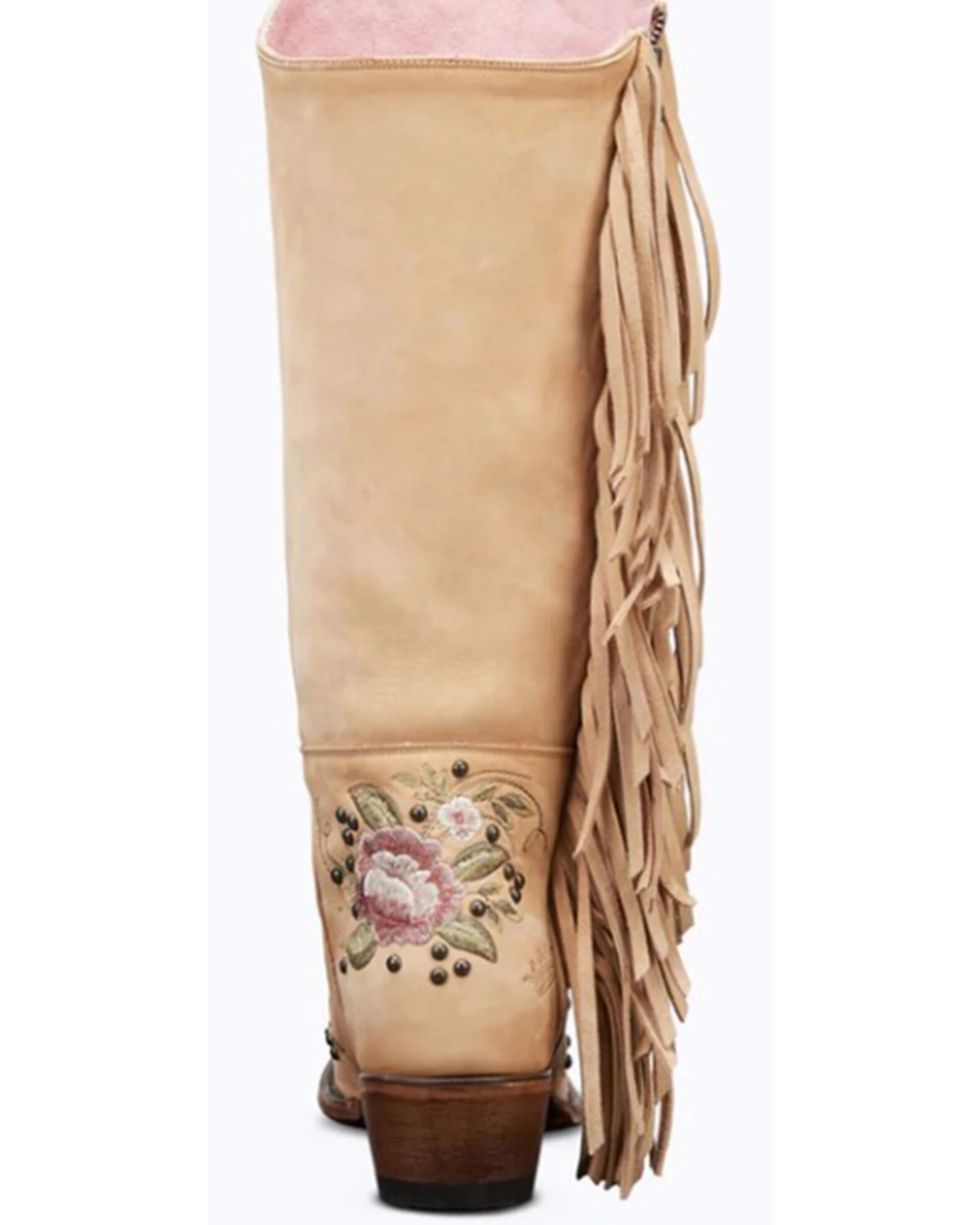 Junk Gypsy By Lane Women's Flora Floral Studded Western Boots - Snip Toe 8 Junk Gypsy By Lane Women's Flora Floral Studded Western Boots - Snip Toe - Image 6