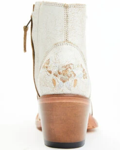 Shyanne Women's Carine Crackadela Floral Western Fashion Booties - Round Toe -Country Clothing Store 2000376028 100 P5
