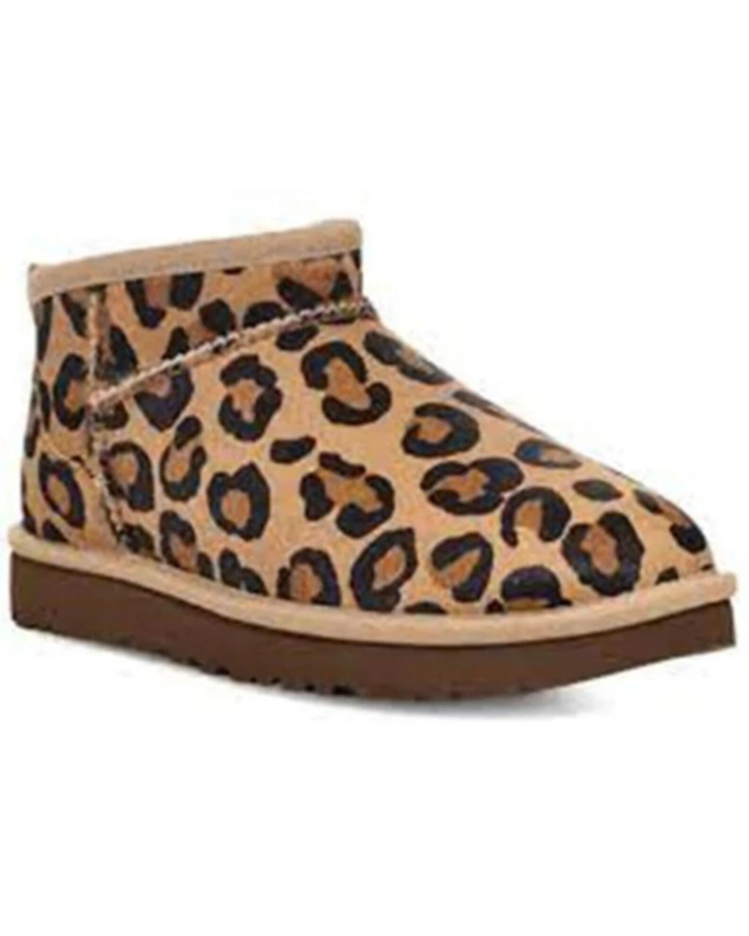UGG Women's Leopard Print Classic Ultra Mini Spotty Boots - Round Toe 8 UGG Women's Leopard Print Classic Ultra Mini Spotty Boots - Round Toe - Image 6