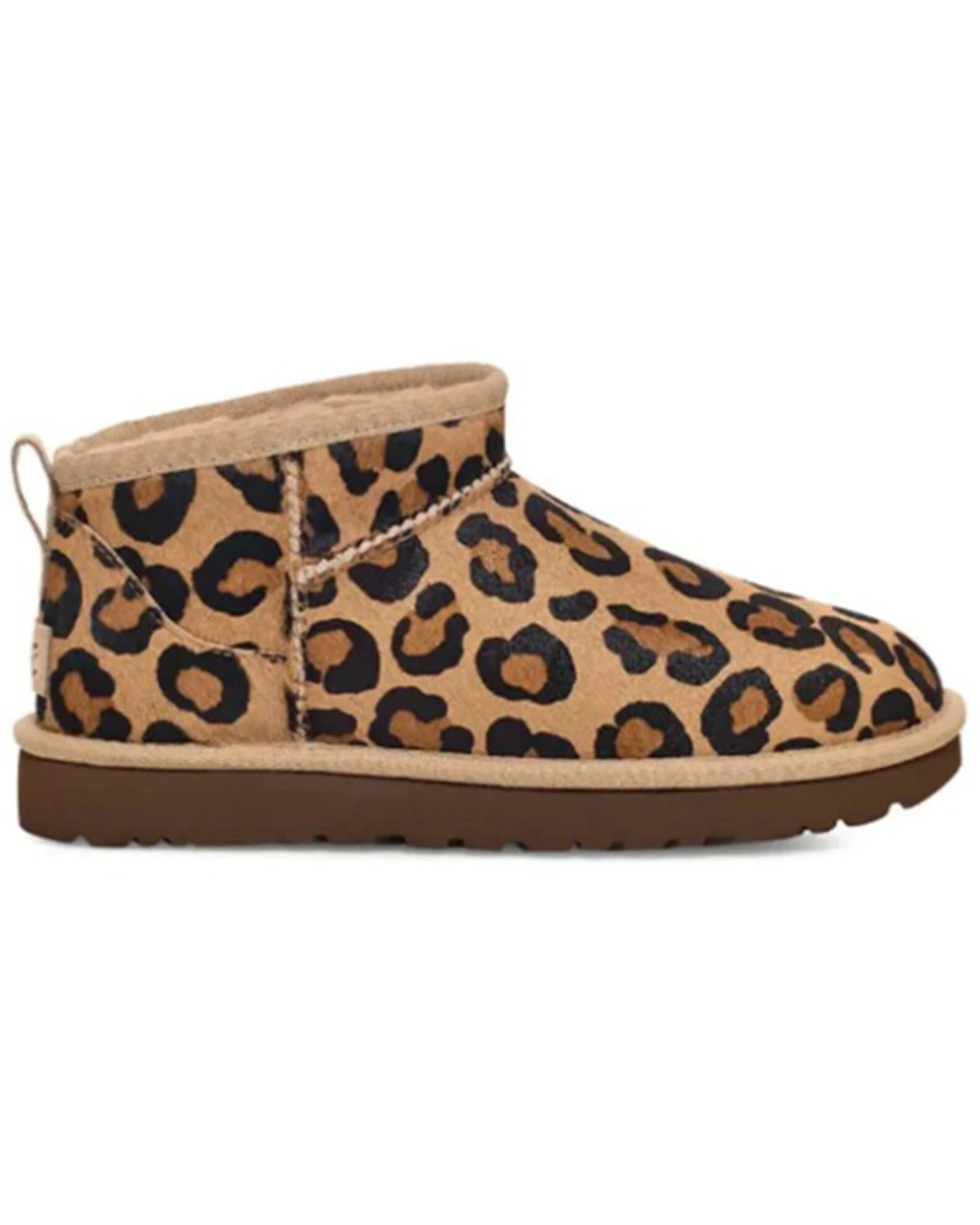 UGG Women's Leopard Print Classic Ultra Mini Spotty Boots - Round Toe 7 UGG Women's Leopard Print Classic Ultra Mini Spotty Boots - Round Toe - Image 5