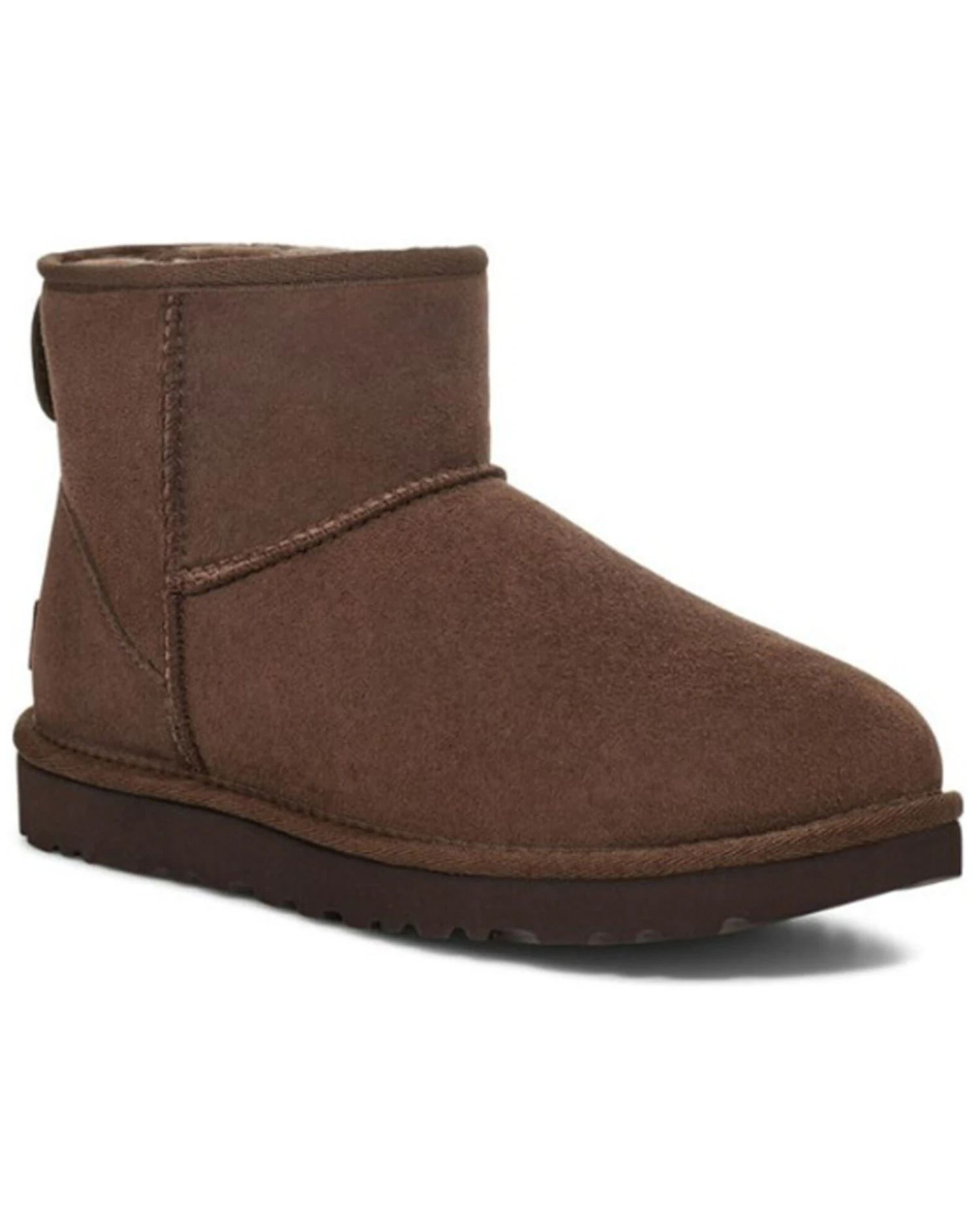 UGG Women's Classic Mini II Lined Short Suede Boots - Round Toe 8 UGG Women's Classic Mini II Lined Short Suede Boots - Round Toe - Image 6