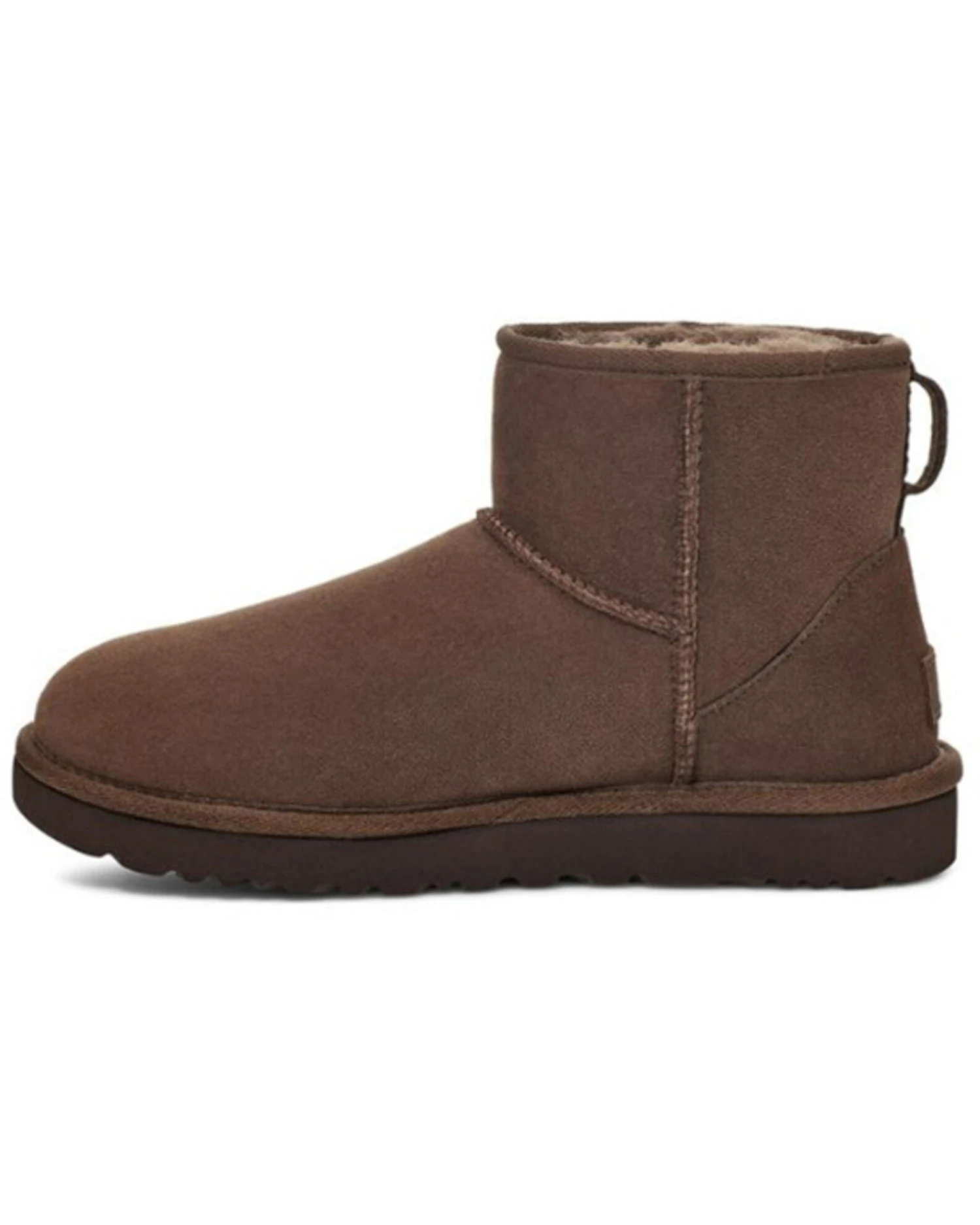 UGG Women's Classic Mini II Lined Short Suede Boots - Round Toe 4 UGG Women's Classic Mini II Lined Short Suede Boots - Round Toe - Image 2