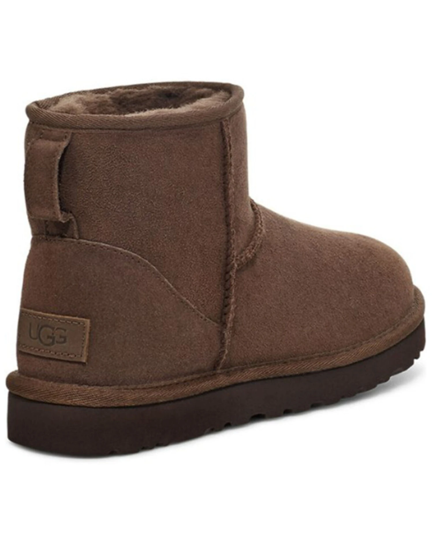 UGG Women's Classic Mini II Lined Short Suede Boots - Round Toe 5 UGG Women's Classic Mini II Lined Short Suede Boots - Round Toe - Image 3