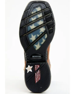 Brothers & Sons Men's Xero Gravity Lite Western Performance Boots - Broad Square Toe 14 Brothers & Sons Men's Xero Gravity Lite Western Performance Boots - Broad Square Toe -Country Clothing Store 2000376500 200 P7