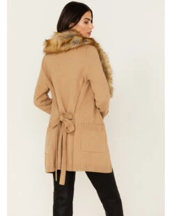 Show Me Your Mumu Women's Faux Fur Cabin Cardigan -Country Clothing Store 2000376653 290 P4