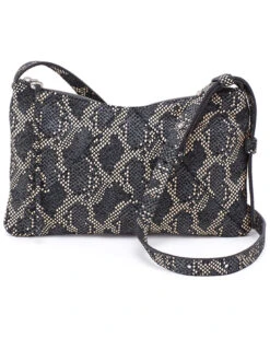 Hobo Women's Paulette Pixel Snake Print Small Crossbody Handbag