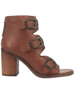 Dingo Women's Ziggy Leather Studded Buckle Sandals -Country Clothing Store 2000377926 280 P2