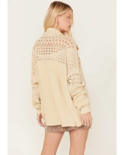 Free People Women's Dune Bug Crochet Cardigan -Country Clothing Store 2000378052 100 P4