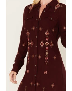 Stetson Women's Southwestern Embroidered Shirt Dress 8 Stetson Women's Southwestern Embroidered Shirt Dress -Country Clothing Store 2000378248 646 P3