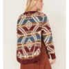 Cotton & Rye Women's Southwestern Knit Concho Tassel Sweater -Country Clothing Store 2000378257 600 P4