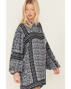 Jen's Pirate Booty Women's Roma Storm Lockhart Floral Print Ruffle Dress -Country Clothing Store 2000379668 001 P2