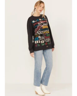 Wrangler X Fender Women's Collage Graphic Sweatshirt -Country Clothing Store 2000379695 001 P1