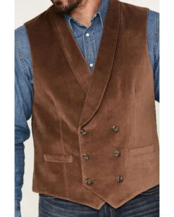 Cody James Men's Amarillo Double-Breasted Velvet Vest -Country Clothing Store 2000379751 200 P3