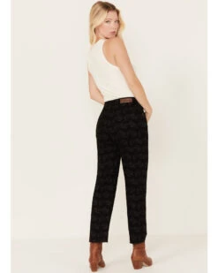 Rock & Roll Denim Women's Desert Print High Rise Cropped Straight Jeans -Country Clothing Store 2000380599 001 P3