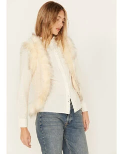 Shyanne Women's Fur Trim Knit Vest 9 Shyanne Women's Fur Trim Knit Vest -Country Clothing Store 2000380633 105 P2
