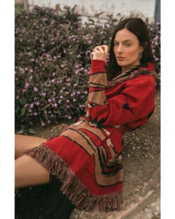 Idyllwind Women's Savannah Southwest Fringe Cardigan -Country Clothing Store 2000380687 605 P1