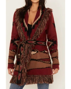 Idyllwind Women's Savannah Southwest Fringe Cardigan -Country Clothing Store 2000380687 605 P4