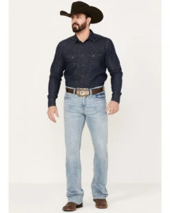 Cody James Men's Owens Light Wash Slim Boot Stretch Denim Jeans -Country Clothing Store 2000381187 412 P1