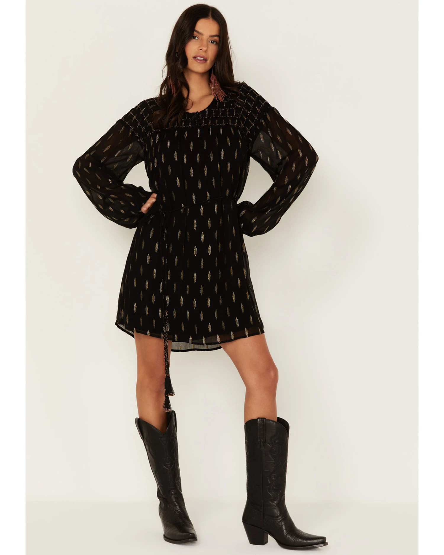 Idyllwind Women's Jolly Metallic Clip Dot Dress 4 Idyllwind Women's Jolly Metallic Clip Dot Dress - Image 2